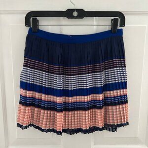 American Eagle Outfitters Women's Size 0 Accordion Pleat Mini Skirt Lined SHO